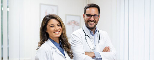 Medicos sorrindo